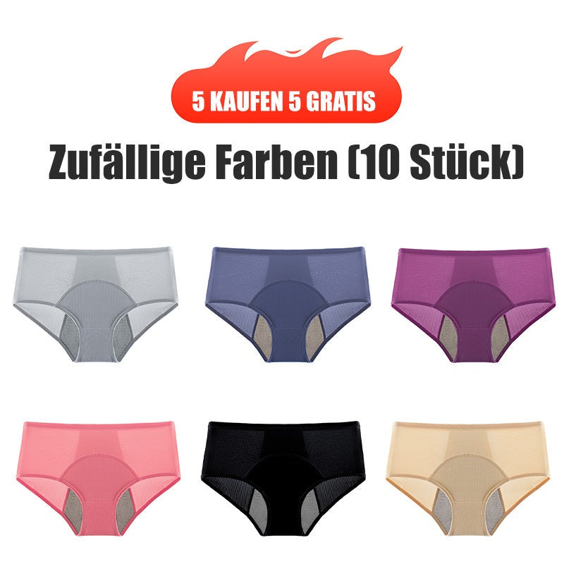 (L-8XL)🌸Kupte 2 a získejte 1 zdarma🔥Dámské nepromokavé spodní prádlo s vysokým pasem👙