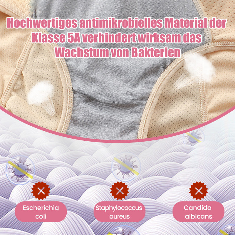 (L-8XL)🌸Kupte 2 a získejte 1 zdarma🔥Dámské nepromokavé spodní prádlo s vysokým pasem👙