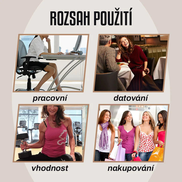 Kalhoty na bříško s vysokým pasem