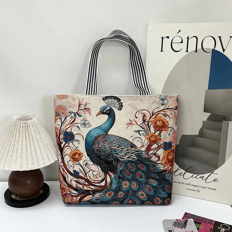 Vintage příležitostné plátěná taška