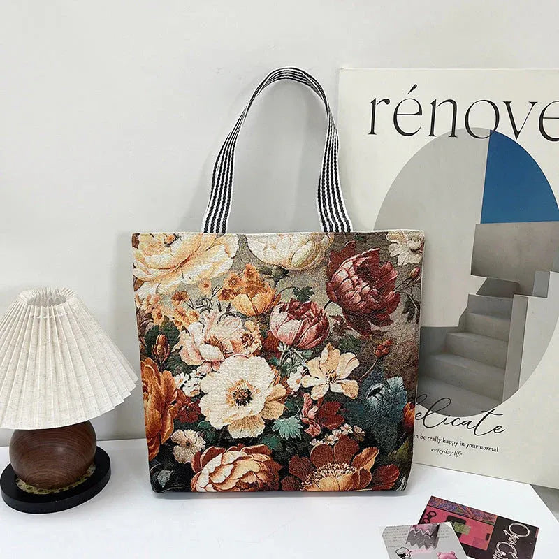 Vintage příležitostné plátěná taška