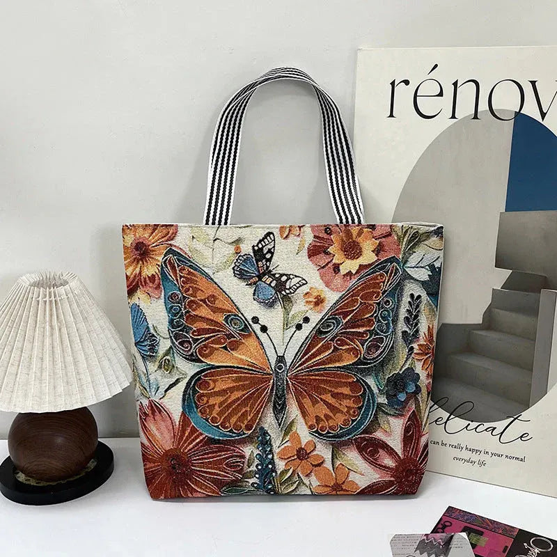 Vintage příležitostné plátěná taška