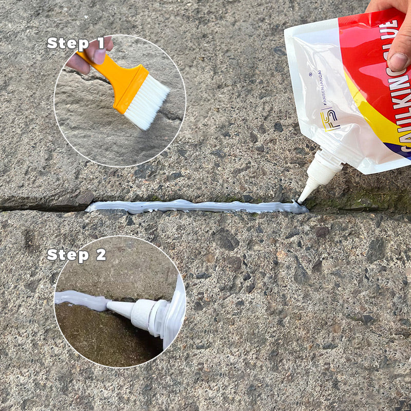 Slabá trhlina v betonu oprava vodotěsného betonu Oprava tmelu