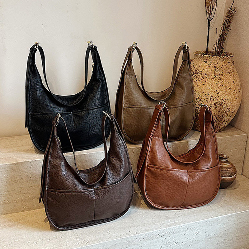 Módní crossbody kabelka s nastavitelným popruhem a velkou kapacitou