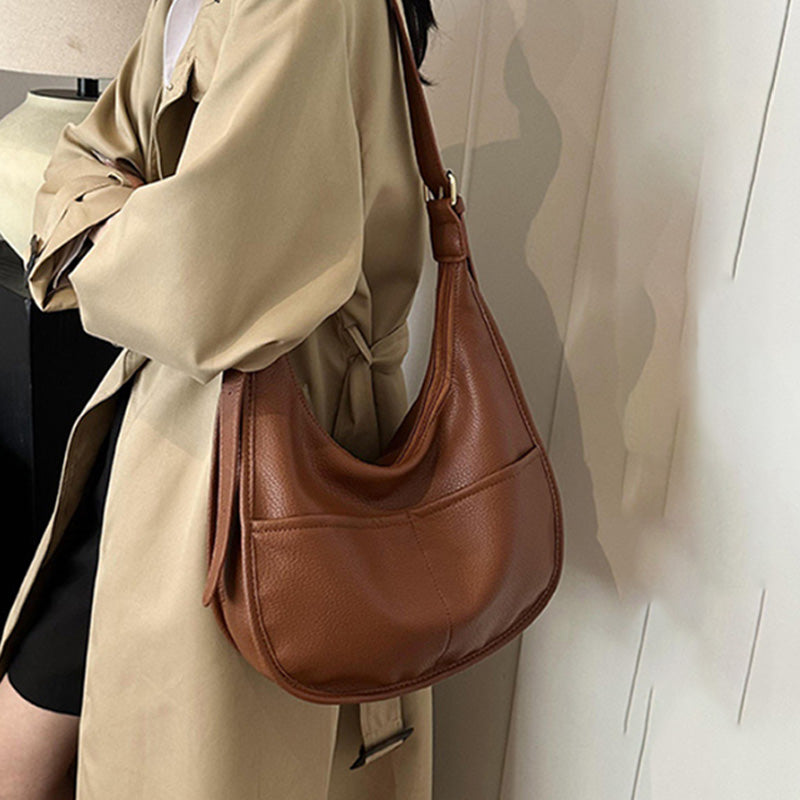 Módní crossbody kabelka s nastavitelným popruhem a velkou kapacitou