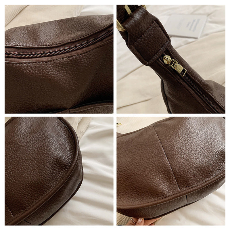 Módní crossbody kabelka s nastavitelným popruhem a velkou kapacitou