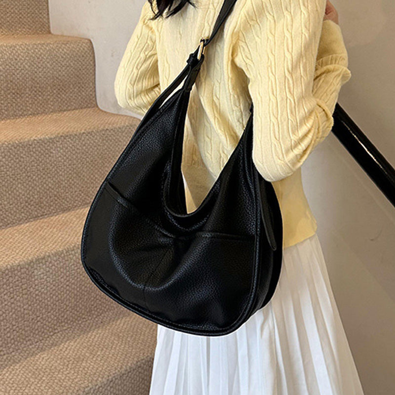 Módní crossbody kabelka s nastavitelným popruhem a velkou kapacitou