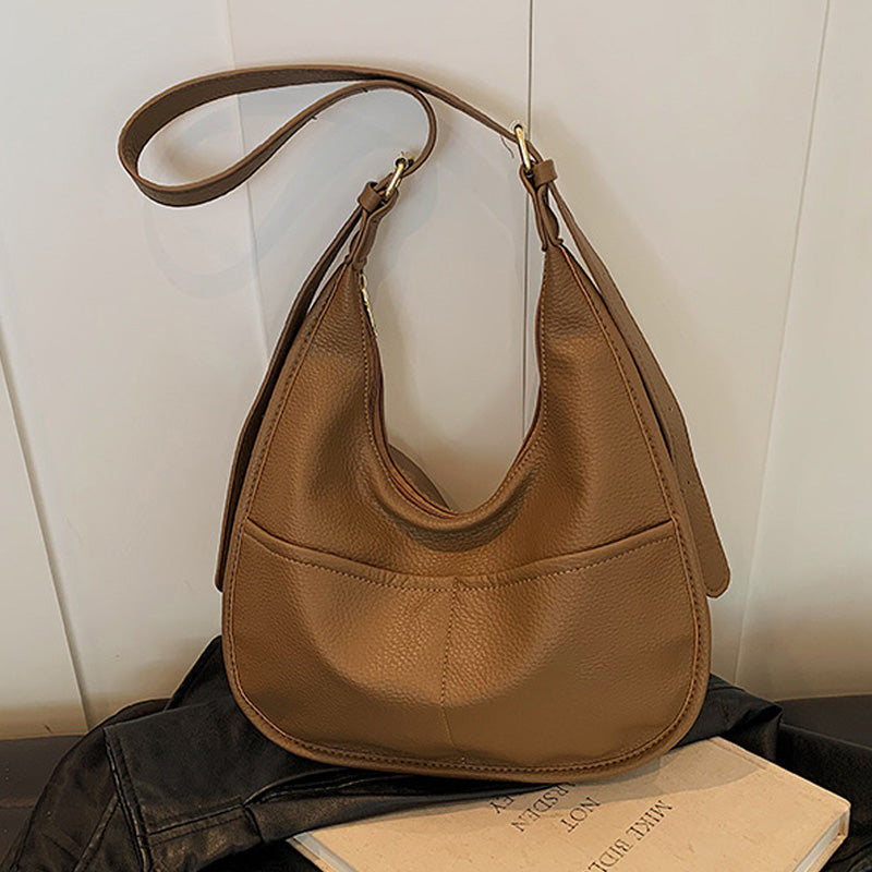 Módní crossbody kabelka s nastavitelným popruhem a velkou kapacitou