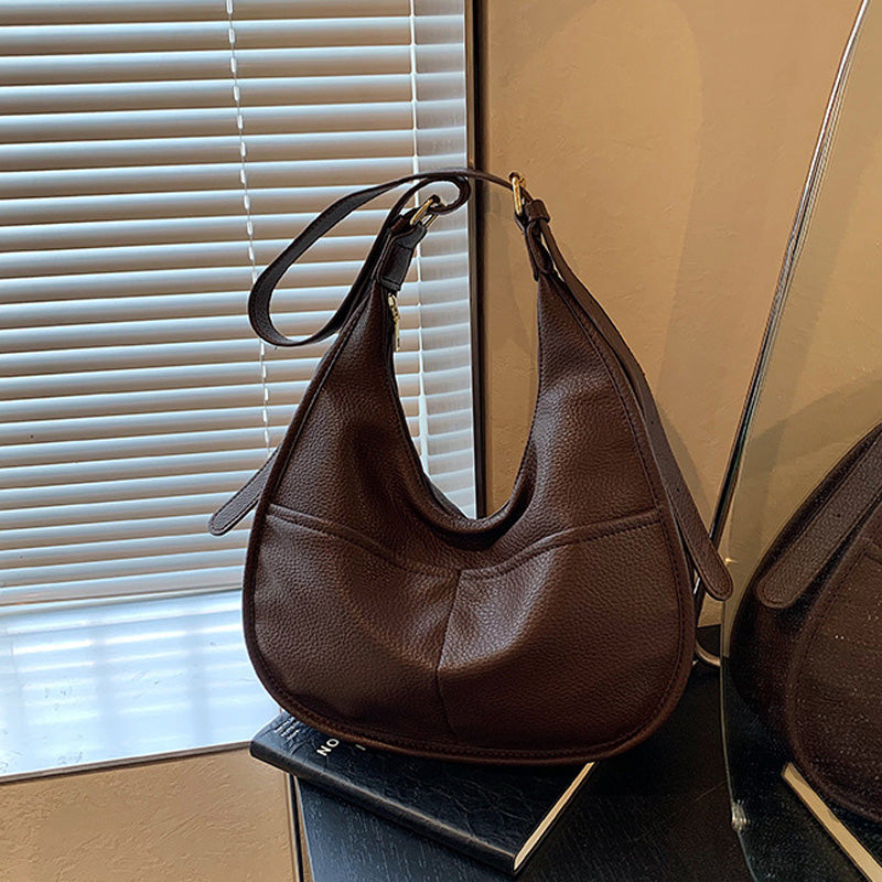 Módní crossbody kabelka s nastavitelným popruhem a velkou kapacitou