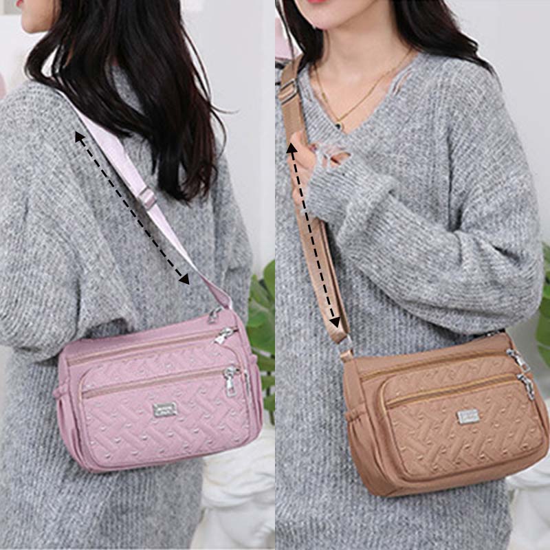 Dámská módní lehká voděodolná taška přes tělo