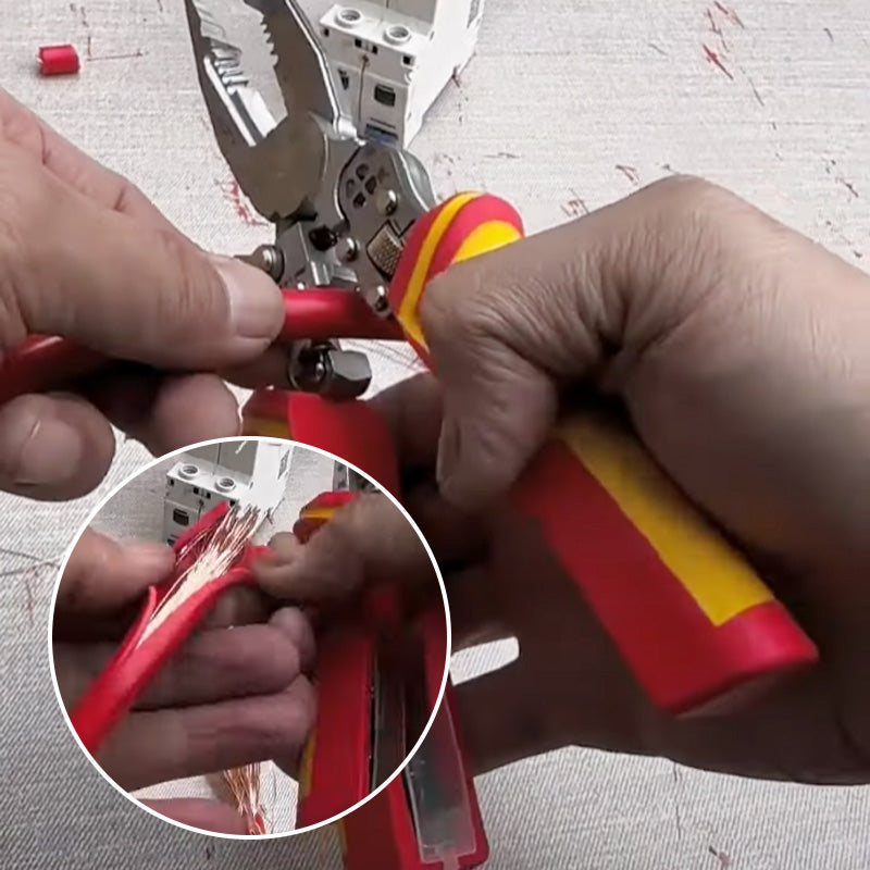 🧰Multifunkční stahovák drátů 8 v 1 s elektrickým měřením