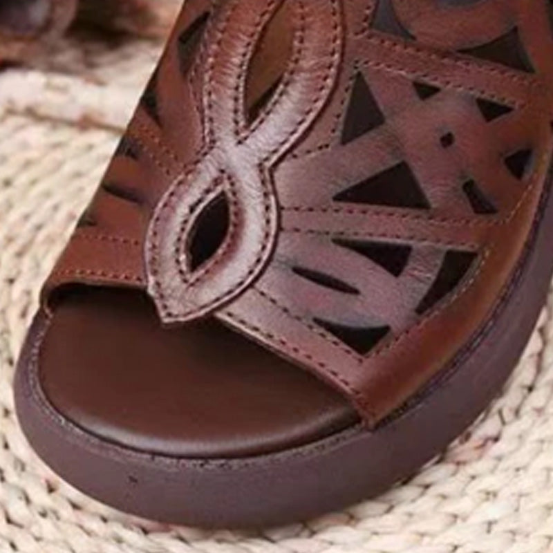 Dámské lehké ležérní retro sandály