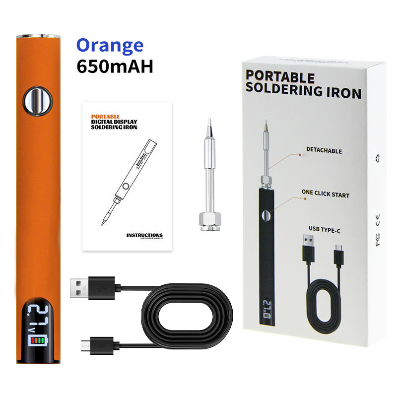 Přenosná páječka s digitálním displejem