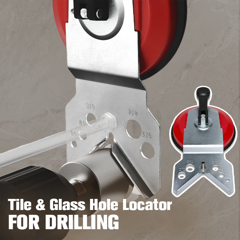 Lokátor otvorů pro dlaždice a sklo pro vrtání