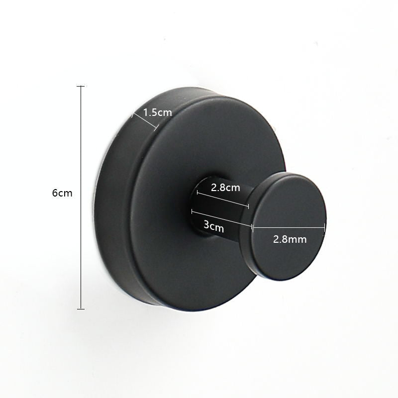 Nástěnný háček s přísavkou z nerezové oceli