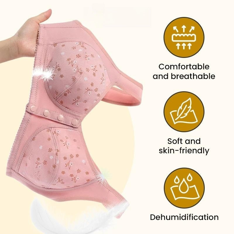 Pohodlná a praktická podprsenka s předním zapínáním