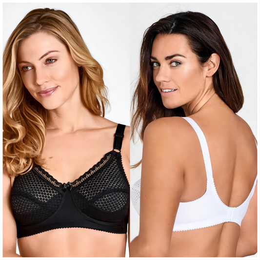 (4 ks) Spodní prádlo s puntíkem z čisté bavlny