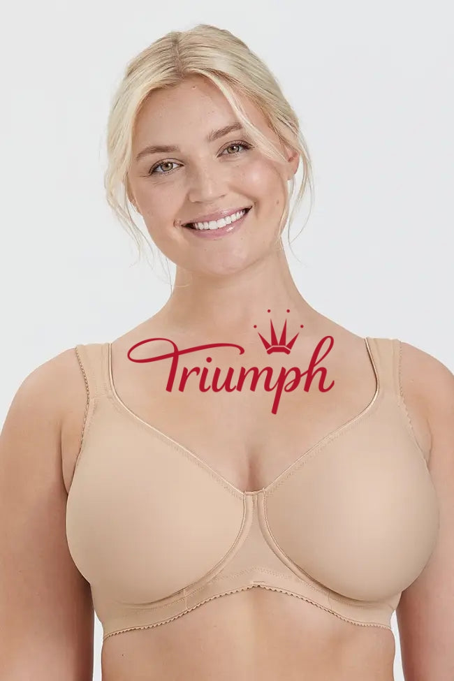 Triumph - (3 ks) Jednoduchá push-up podprsenka s plnými košíčky