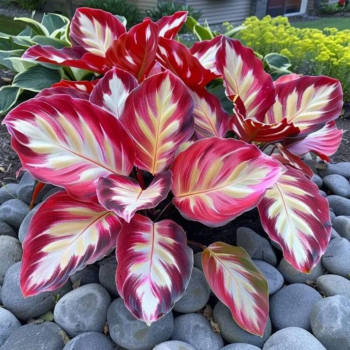 🌿 Barevná semínka hosty – král stínu v zahradě! 🌿