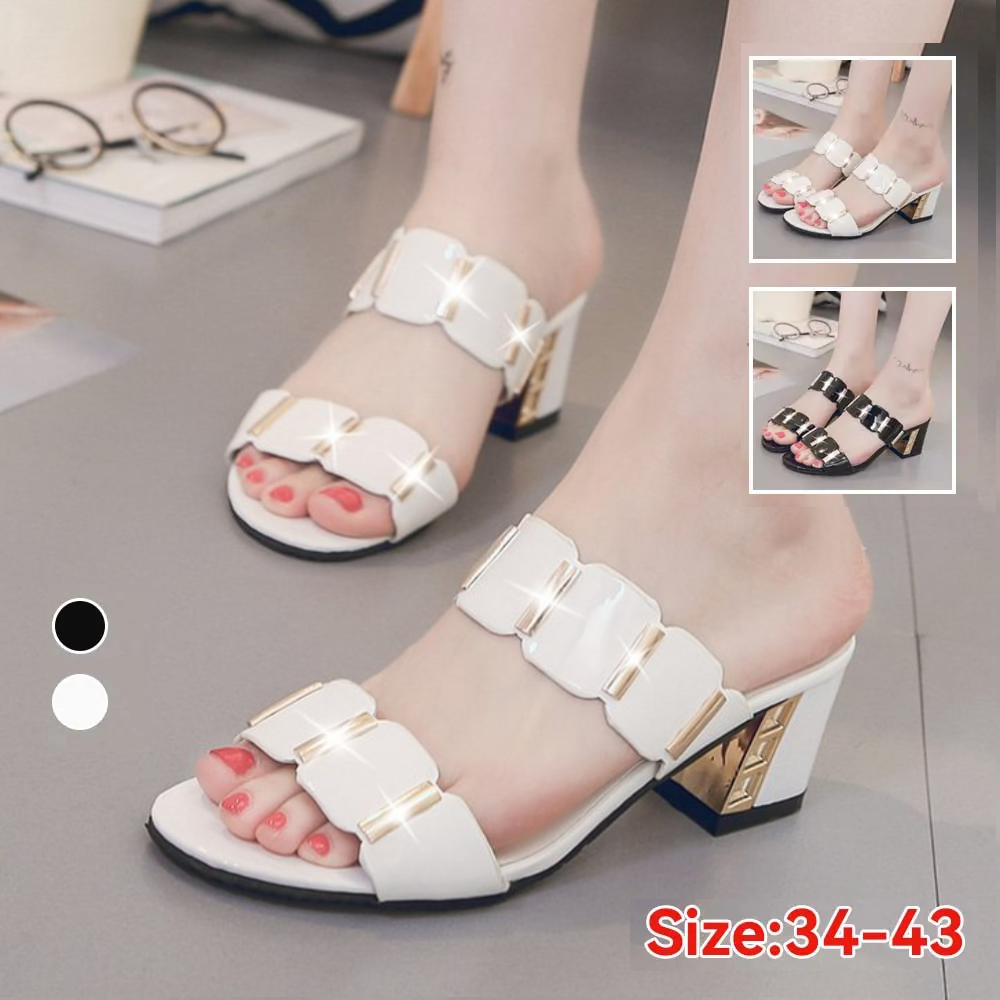 💥49% sleva 🔥[ 34-43] Nové pohodlné dámské sandály s tlustými podpatky