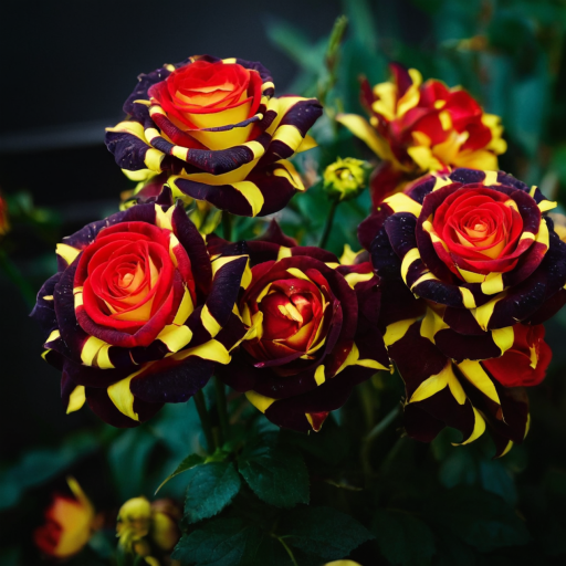 Vzácná růže 'Firebird' - Love Flower