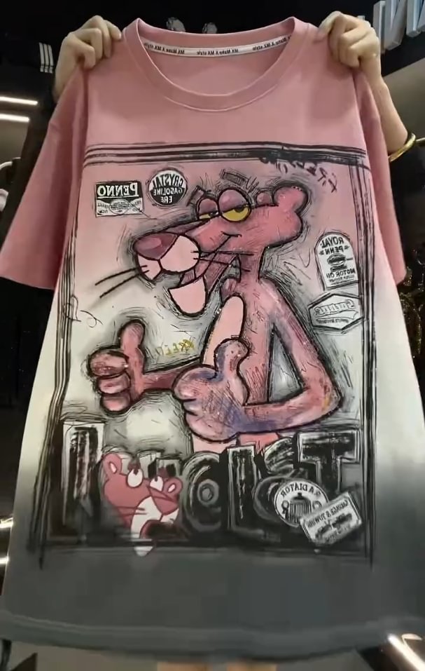 🩷Rozkošná mikina s potiskem Pink Panther