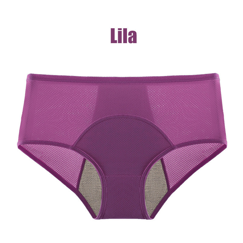 (L-8XL)🌸Kupte 2 a získejte 1 zdarma🔥Dámské nepromokavé spodní prádlo s vysokým pasem👙