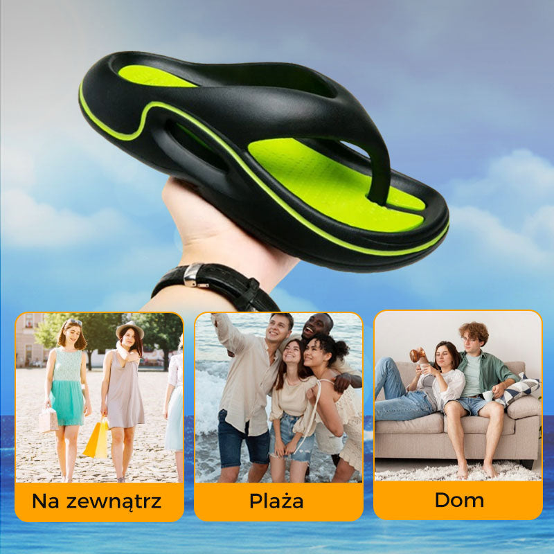 ✨ 2025 Pohodlné letní žabky s tlustou podrážkou