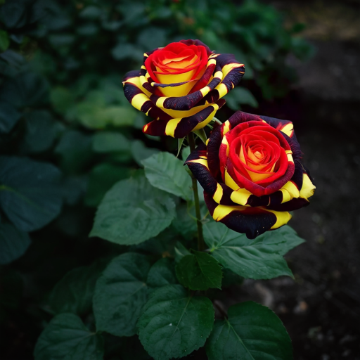 Vzácná růže 'Firebird' - Love Flower