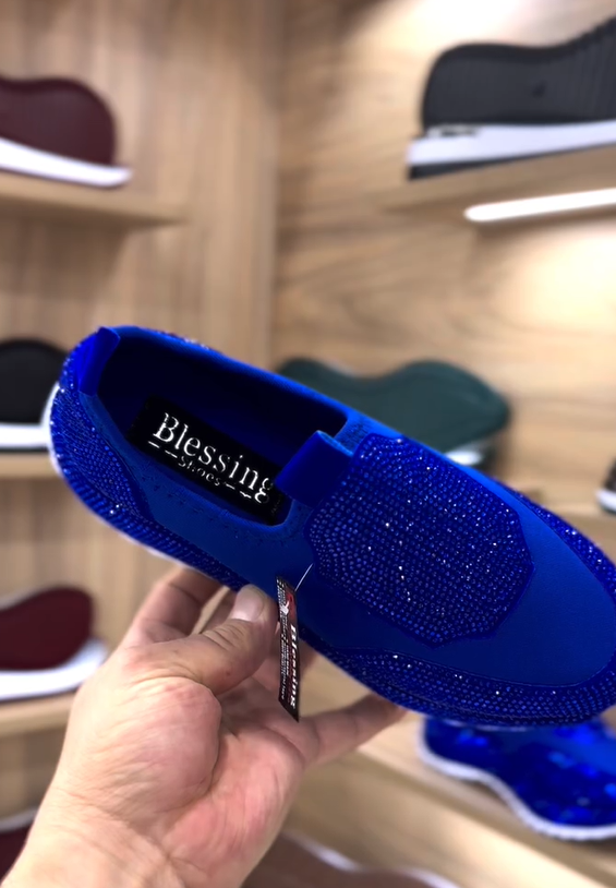 Módní, každodenní tenisky s krystaly