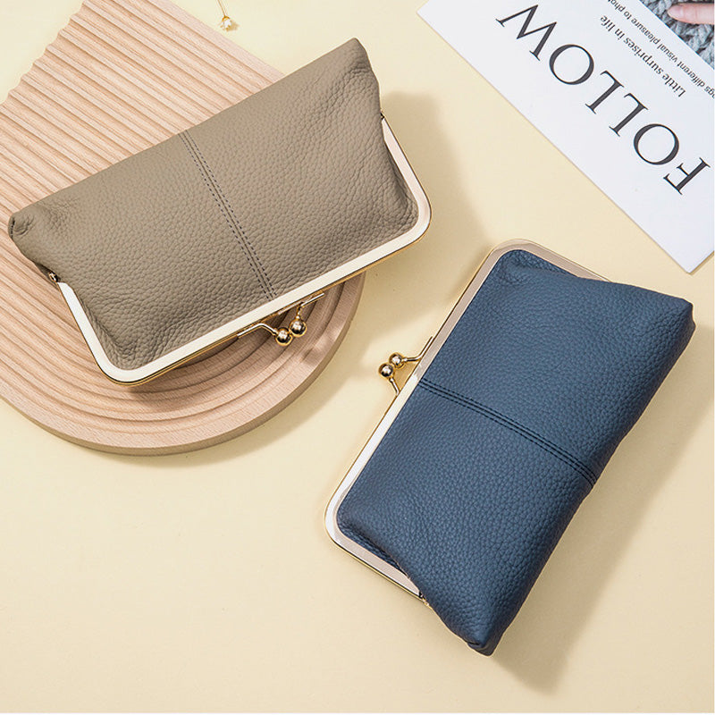 Dlouhá peněženka z pravé kůže