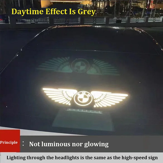 3D laserová nálepka na auto s andělskými křídly ✧4 ks✧