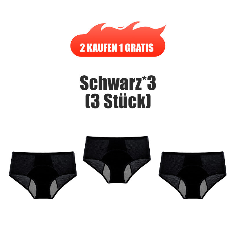 (L-8XL)🌸Kupte 2 a získejte 1 zdarma🔥Dámské nepromokavé spodní prádlo s vysokým pasem👙