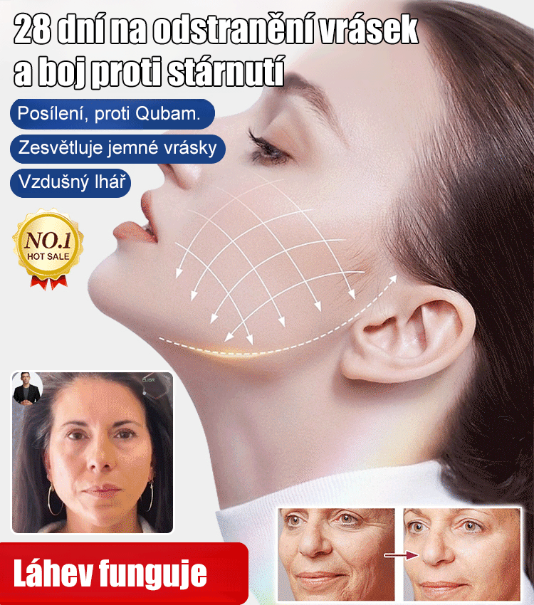 【Vhodné pro všechny typy pleti】Sérum proti vráskám pro pevnější a mladší pleť