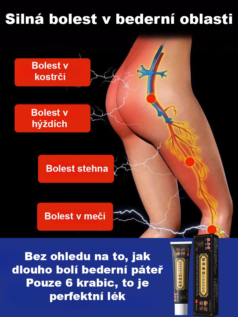 Silný gel na úlevu od bolesti pohybového aparátu v černé tubě