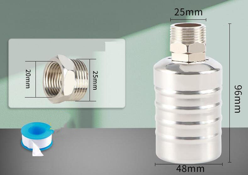 🌊Plovákový ventil pro regulaci hladiny vody z nerezové oceli 304