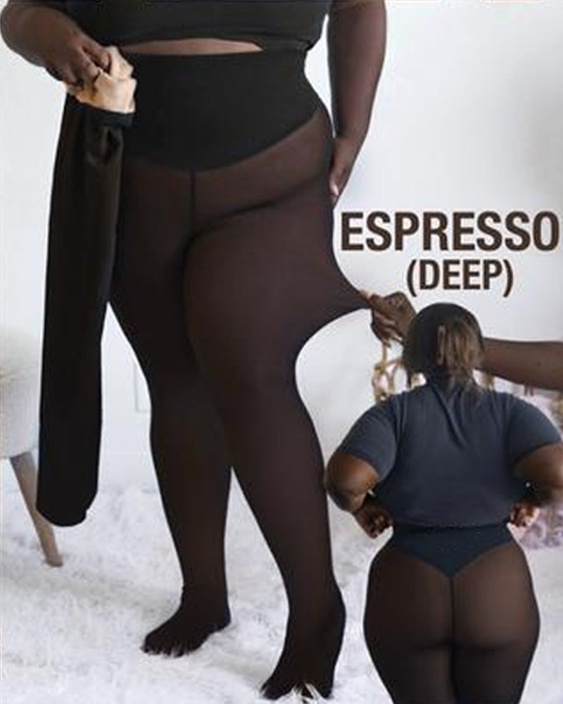 ❄️ Zateplené legíny s jedním švem – teplo a štíhlá silueta ✨