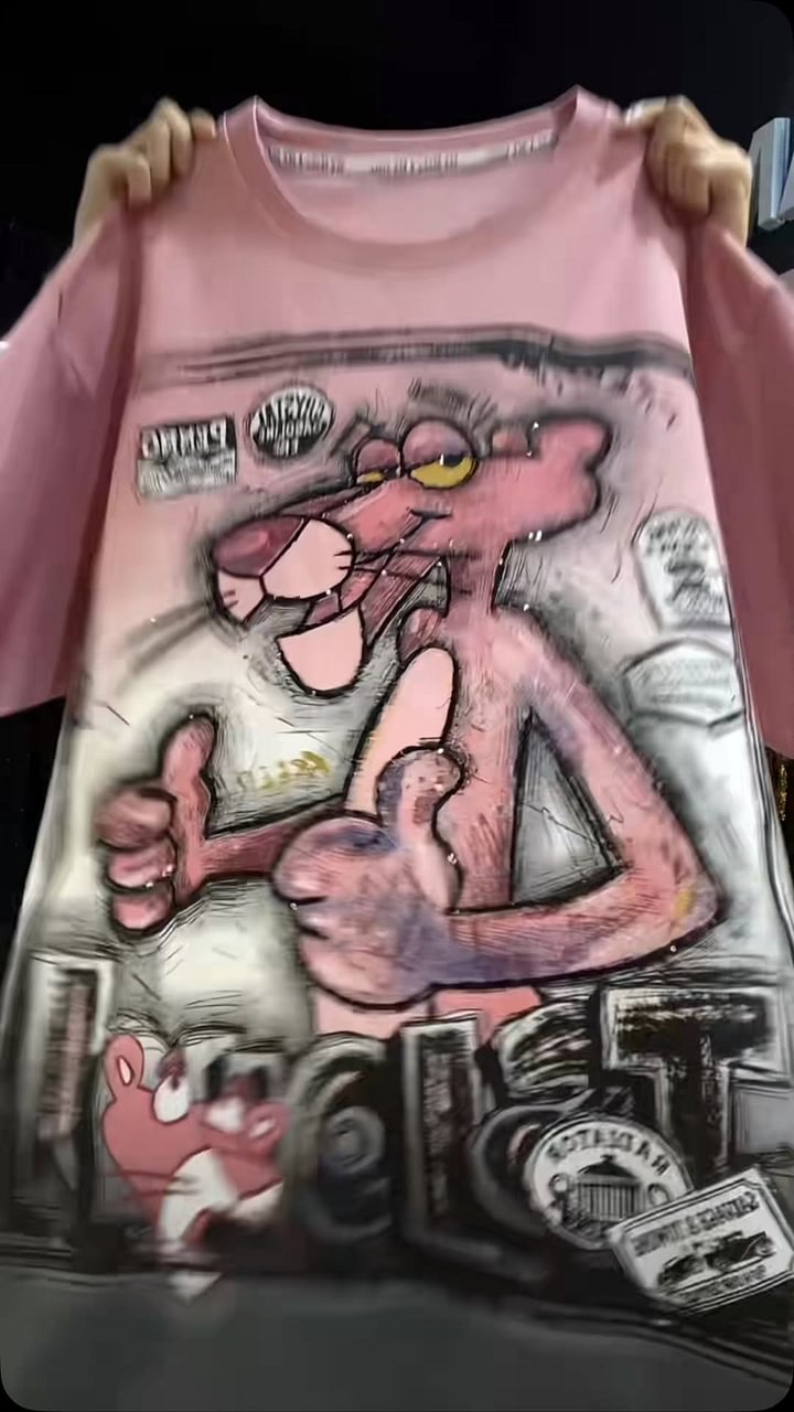 🩷Rozkošná mikina s potiskem Pink Panther