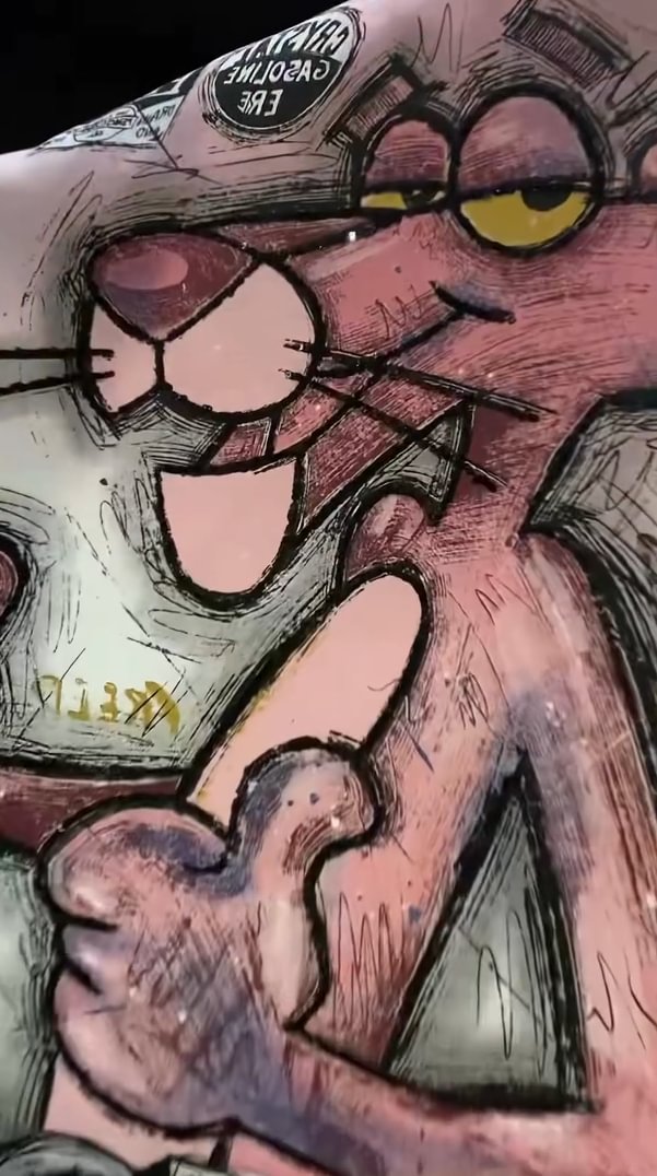 🩷Rozkošná mikina s potiskem Pink Panther