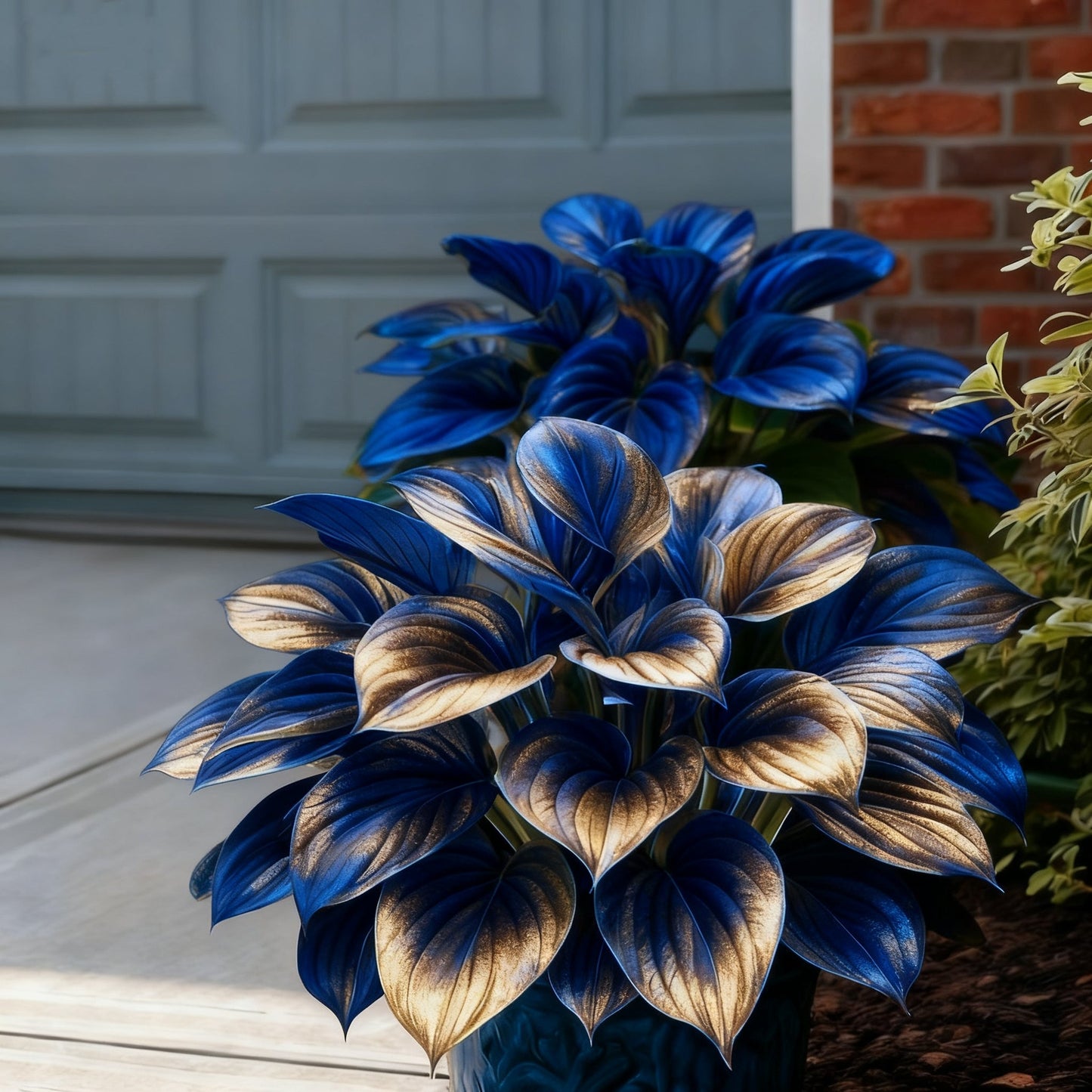 🌈🔥 Limitovaná edice host s duhovým plamenem - vzácné vícebarevné listy, exkluzivně v našem obchodě 🌸