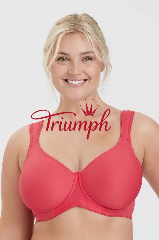 Triumph - (3 ks) Jednoduchá push-up podprsenka s plnými košíčky