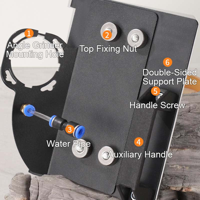 🔥 Stojan na úhlovou brusku pro úkosové řezání dlaždic při 45°C