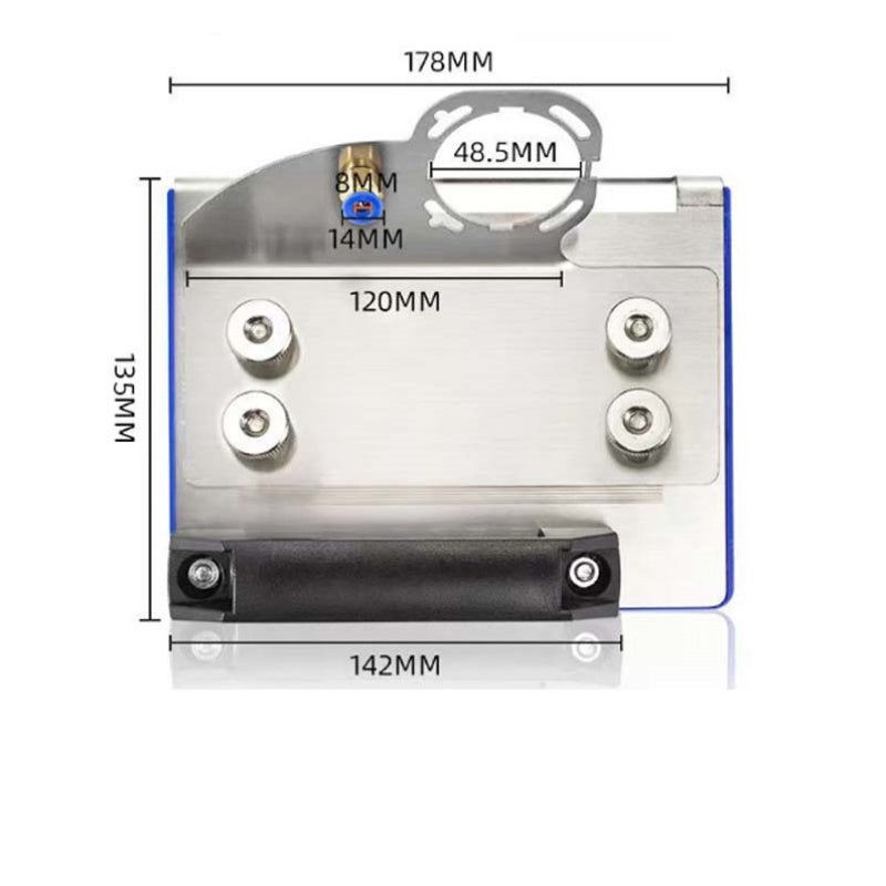 🔥 Stojan na úhlovou brusku pro úkosové řezání dlaždic při 45°C