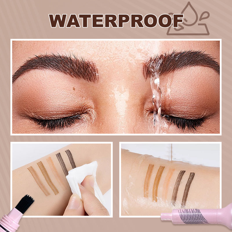 Všestranná tužka na obočí s velkým štětečkem