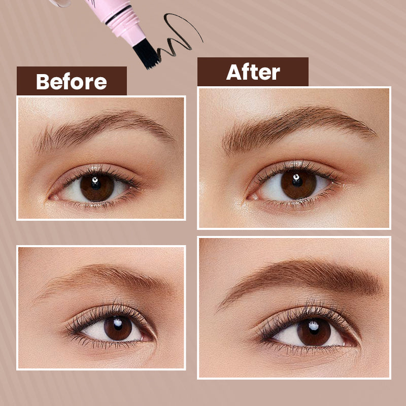 Všestranná tužka na obočí s velkým štětečkem