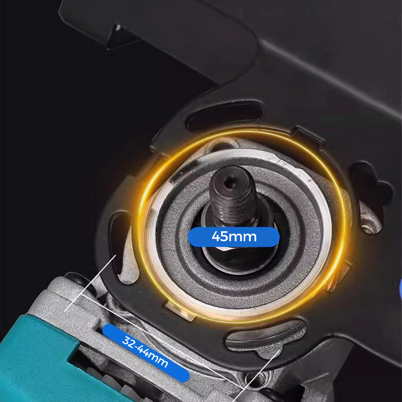 Stojan na úhlovou brusku pro řezání dlaždic se zkosením 45°