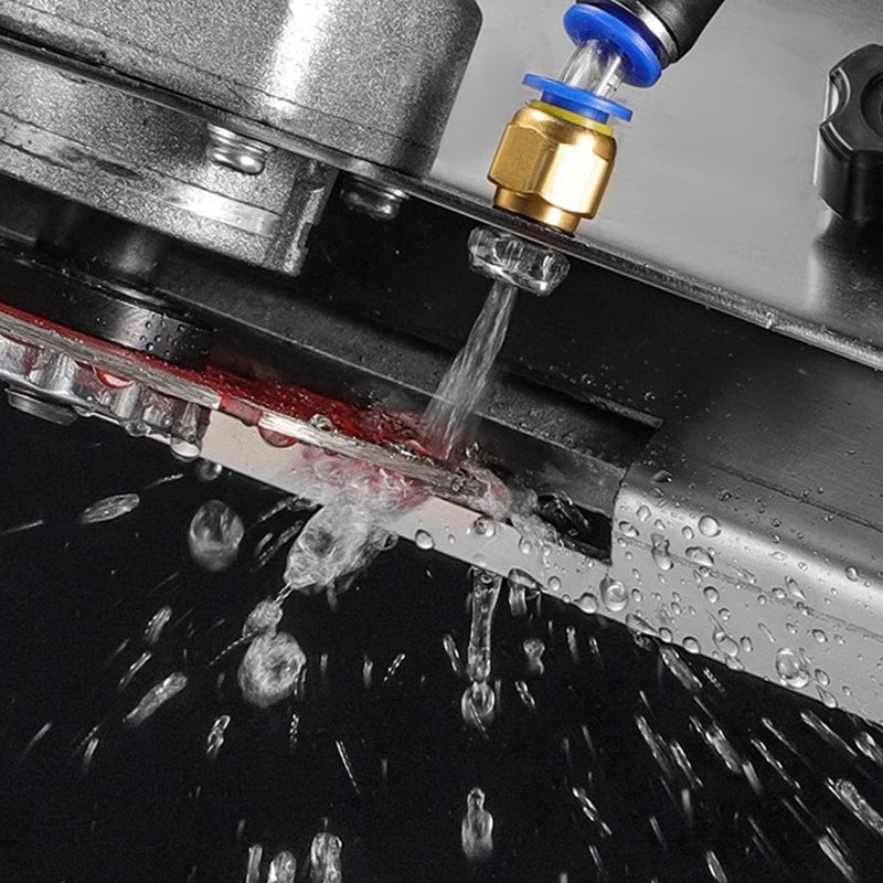 Stojan na úhlovou brusku pro řezání dlaždic se zkosením 45°