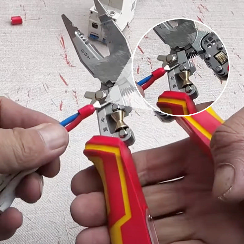 🧰Multifunkční stahovák drátů 8 v 1 s elektrickým měřením