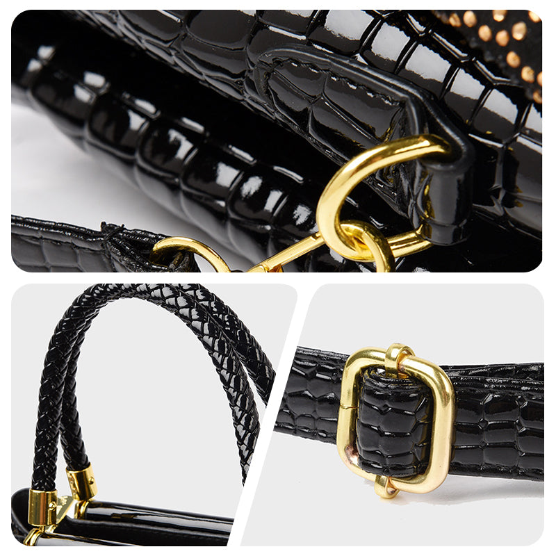 🔥Dámská luxusní 3-komorová kabelka s popruhem přes rameno