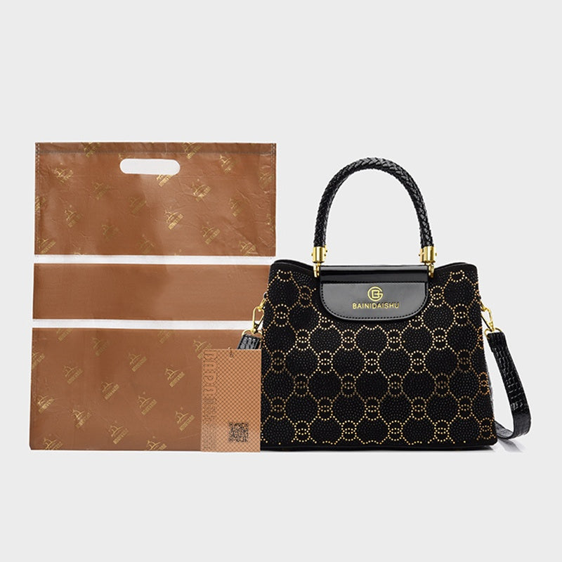 🔥Dámská luxusní 3-komorová kabelka s popruhem přes rameno